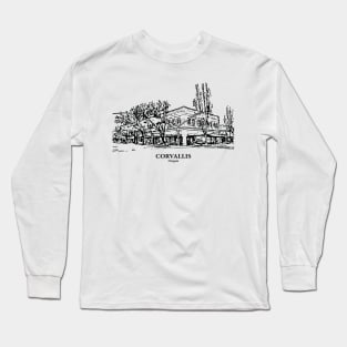 Corvallis - Oregon Long Sleeve T-Shirt